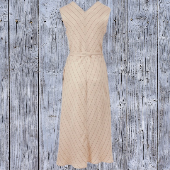 Antonelli linen wrap dress. EUC - Picture 5 of 7